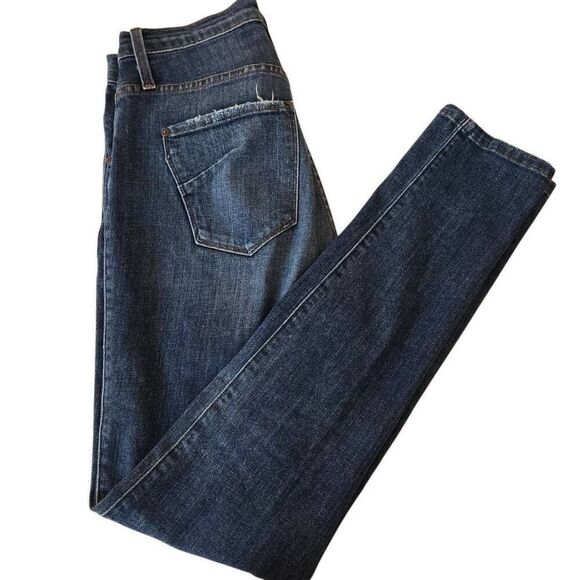 James Jeans Womens Zip Fly High Rise Straight Leg Denim Jeans Blue Size 29 - Picture 14 of 14